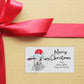 Personalised Lamb Christmas Stickers