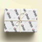 Personalised Sketchy Lion Cub Christmas Wrapping Paper – Unique, Custom Gift Wrap