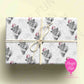 Personalised Lion Cub Christmas Wrapping Paper – Custom Name Gift Wrap