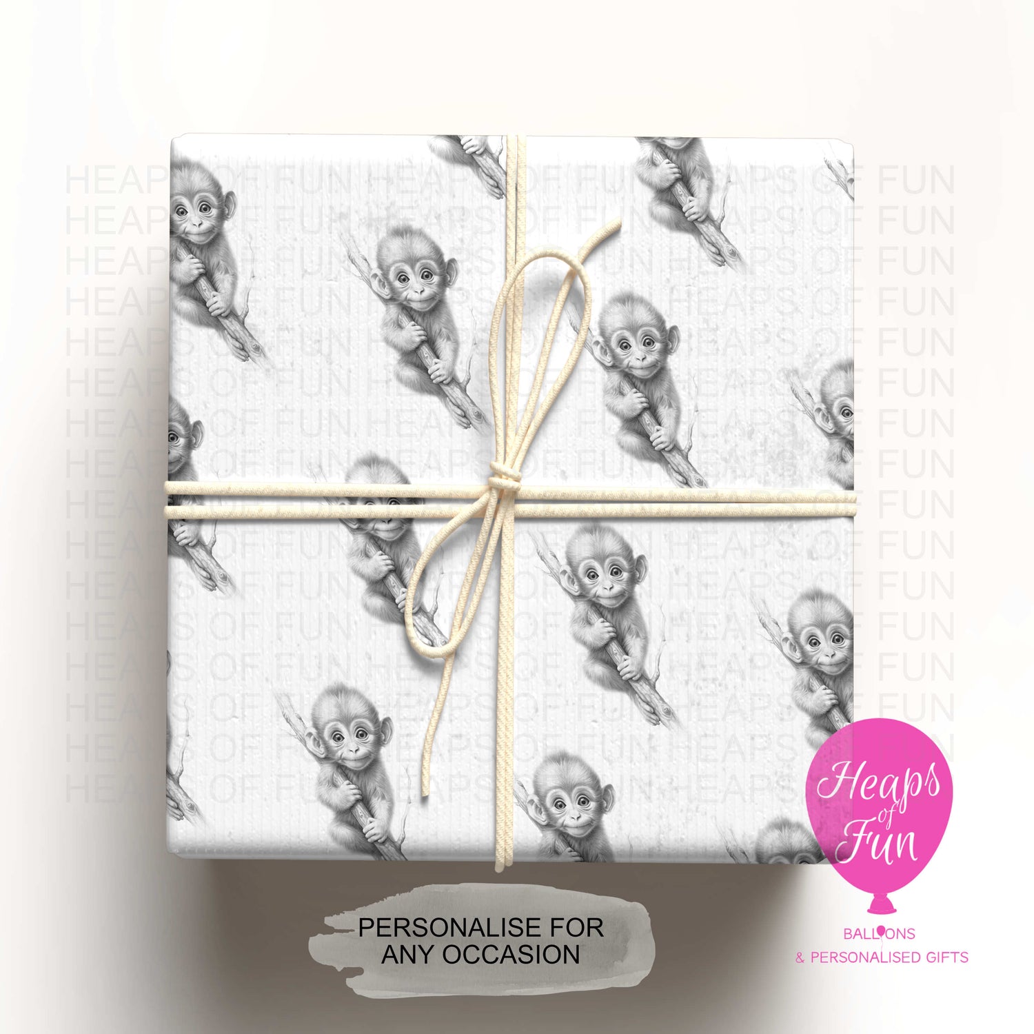 Animal Themed Wrapping Paper