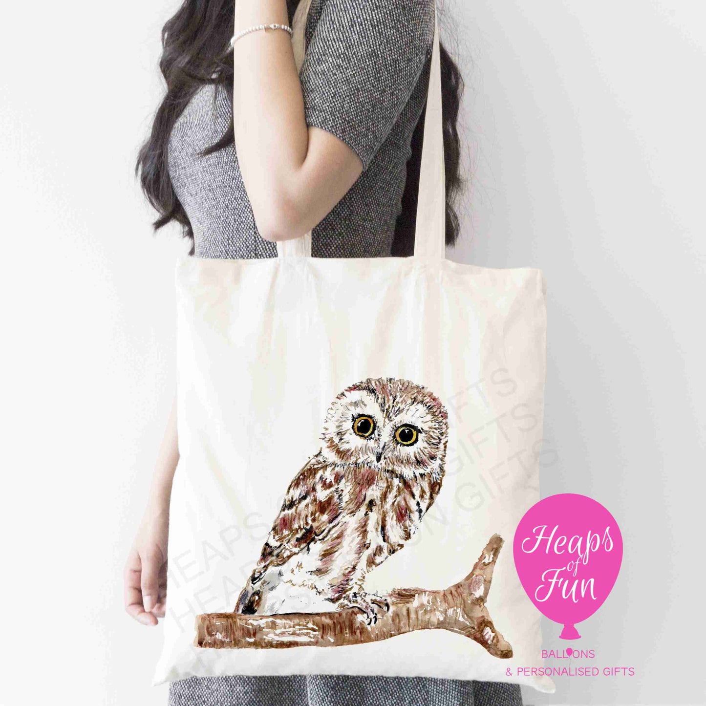 Colourful Owl Design Tote Bag – Wise, Vibrant & Eco-Friendly