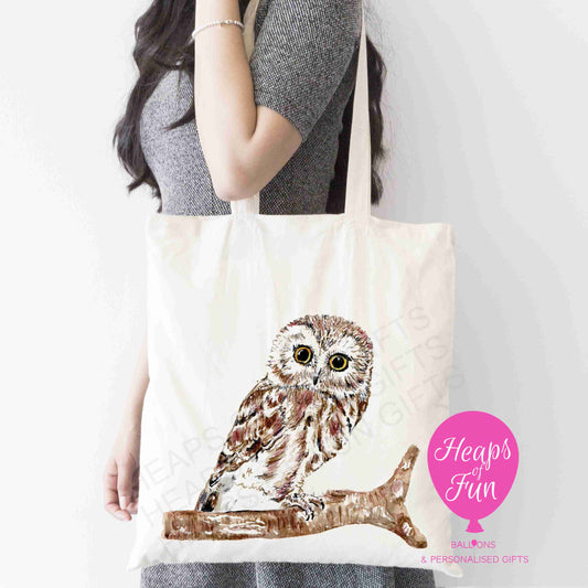 Colourful Owl Design Tote Bag – Wise, Vibrant & Eco-Friendly