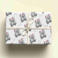 Personalised Sketchy Owl Christmas Wrapping Paper – Unique, Custom Gift Wrap