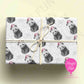 Personalised Panda Christmas Wrapping Paper – Custom Name Gift Wrap