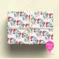 Personalised Panda Christmas Wrapping Paper – Custom Name Gift Wrap