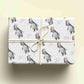 Personalised Sketchy Penguin Christmas Wrapping Paper – Unique, Custom Gift Wrap