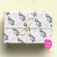 Personalised Penguin Christmas Wrapping Paper – Custom Name Gift Wrap