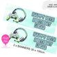 Personalised Gaming Banner- Green & Blue – 3 Controller Designs Available