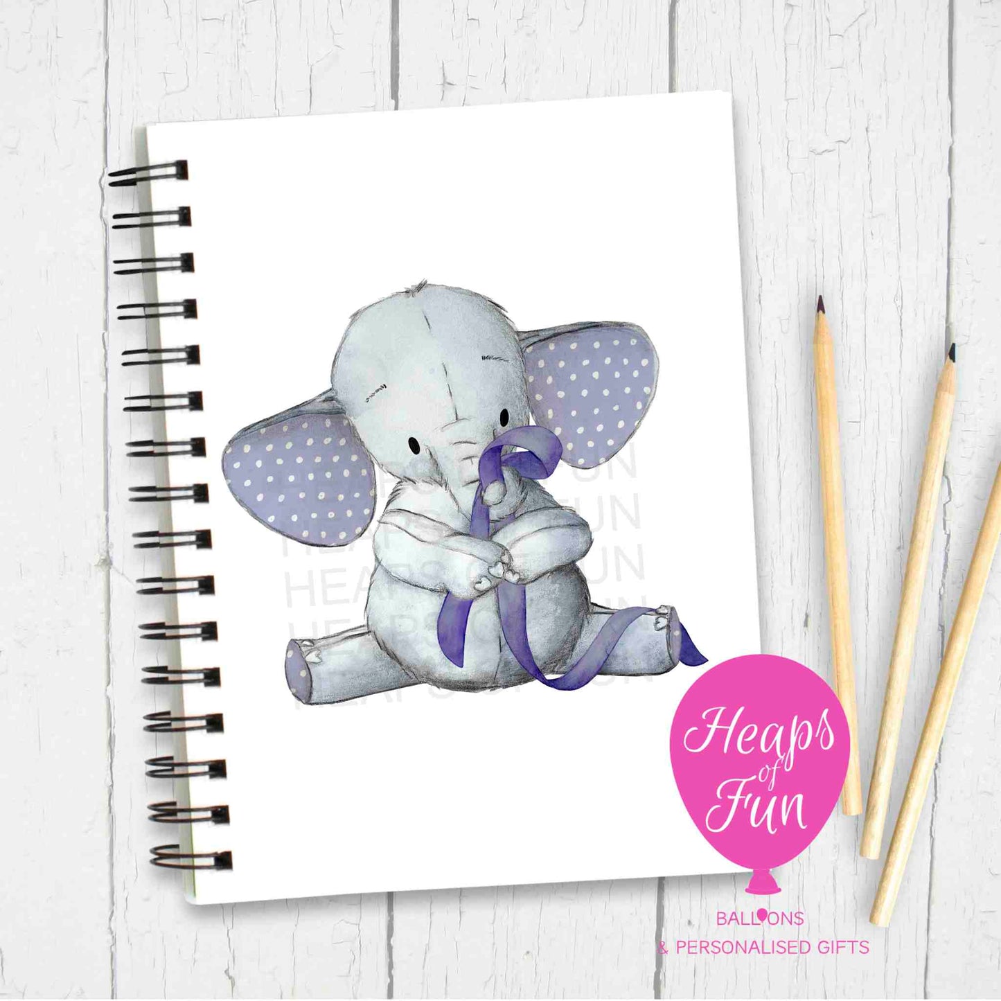 Purple Ribbon Awareness Notebook – Elephant Design Journal