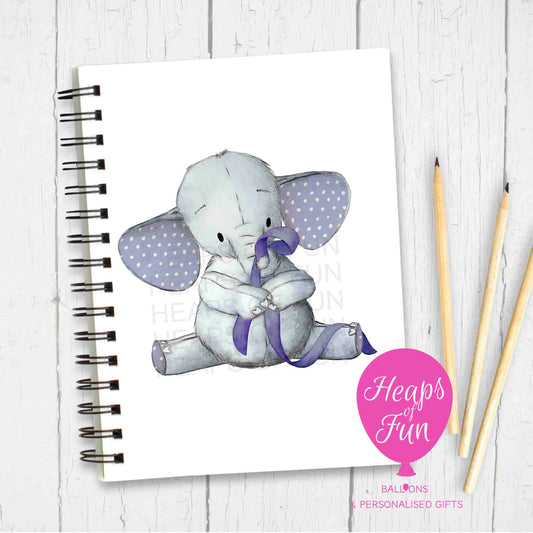 Purple Ribbon Awareness Notebook – Elephant Design Journal