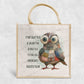 Quirky Pigeon Eco-Friendly Jute Bag