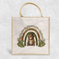 Safari Monkey Rainbow Eco-Friendly Jute Bag