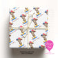 Cute Teddy Bear Birthday Wrapping Paper – Children’s Gift Wrap | Personalised Option