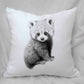 Sketchy Red Panda Cushion