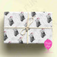 Personalised Red Panda Christmas Wrapping Paper – Custom Name Gift Wrap