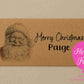 Personalised Santa Christmas Envelope – Perfect for Gifting Money, Vouchers & Gift Cards