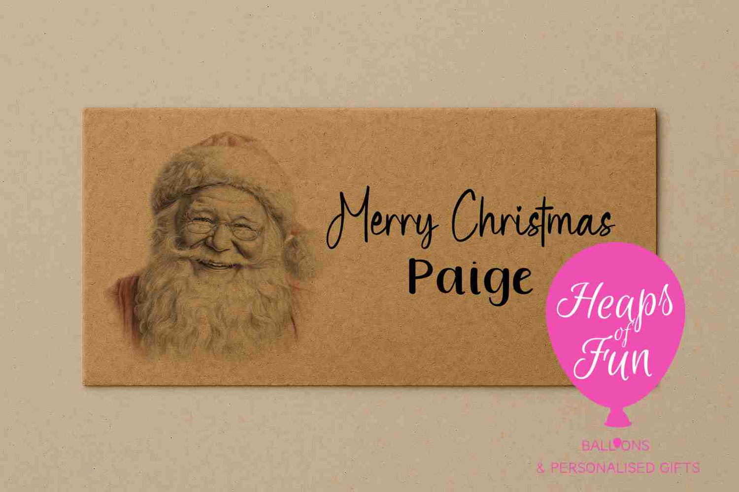 CHRISTMAS MONEY ENVELOPE