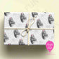Personalised Squirrel Christmas Wrapping Paper – Custom Name Gift Wrap