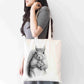 Personalised Sketchy Squirrel Design Tote Bag | Custom Gift
