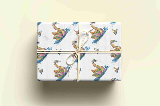 Swan Wrapping Paper - For any occasion