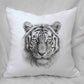 Sketchy Tiger Cushion