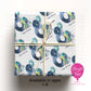 Alien Birthday Wrapping Paper – Personalised Age Gift Wrap (1–9) | Kids Space Birthday Paper