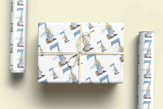 Alice in Wonderland Wrapping Paper - Ages 1 - 14