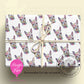 Personalised Alpaca Wrapping Paper – Custom Name Gift Wrap for Birthday, Retirement ,  & Any Special Occasion,  Farm Animal Gift Wrap , From £2.99