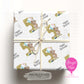 Personalised Age Birthday Wrapping Paper – Bear Design (Ages 1–9)