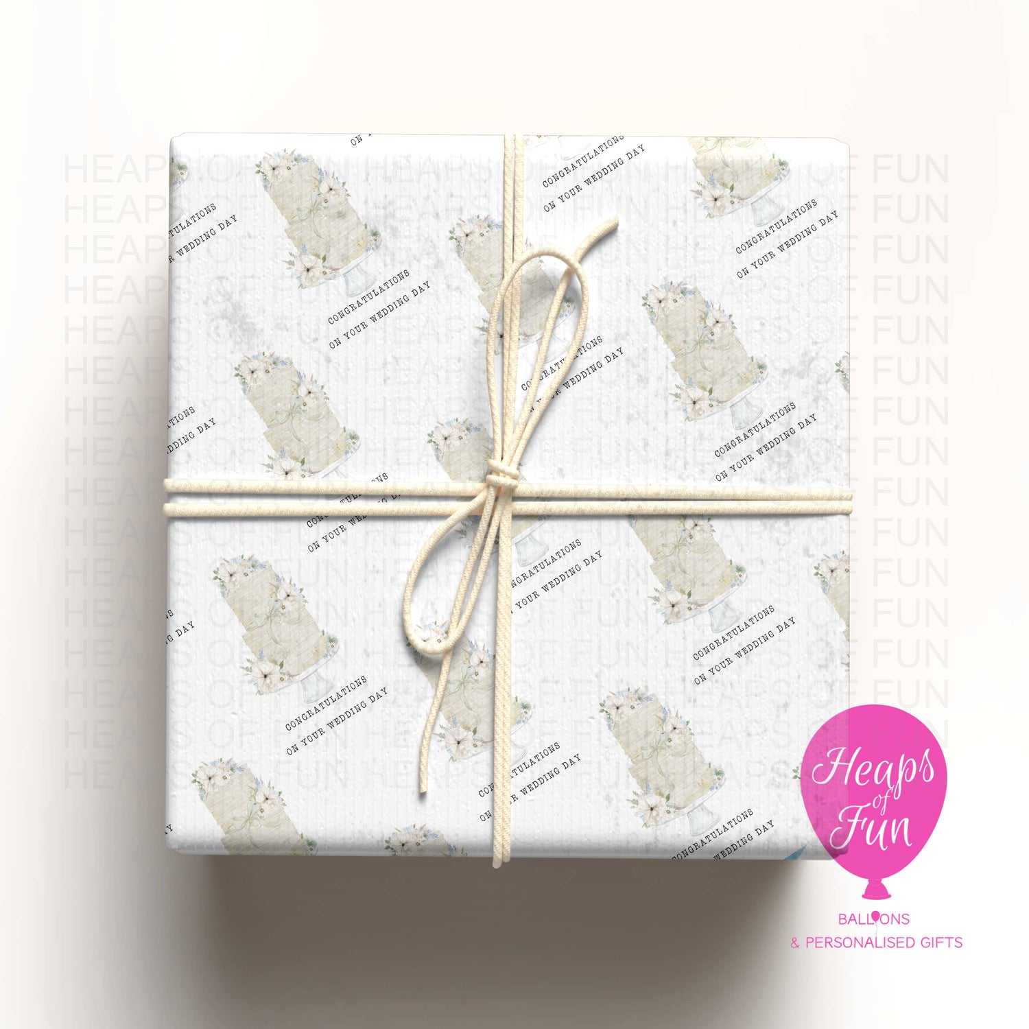 Wedding Wrapping Paper