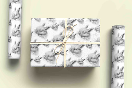 Sleeping Bunny Wrapping Paper