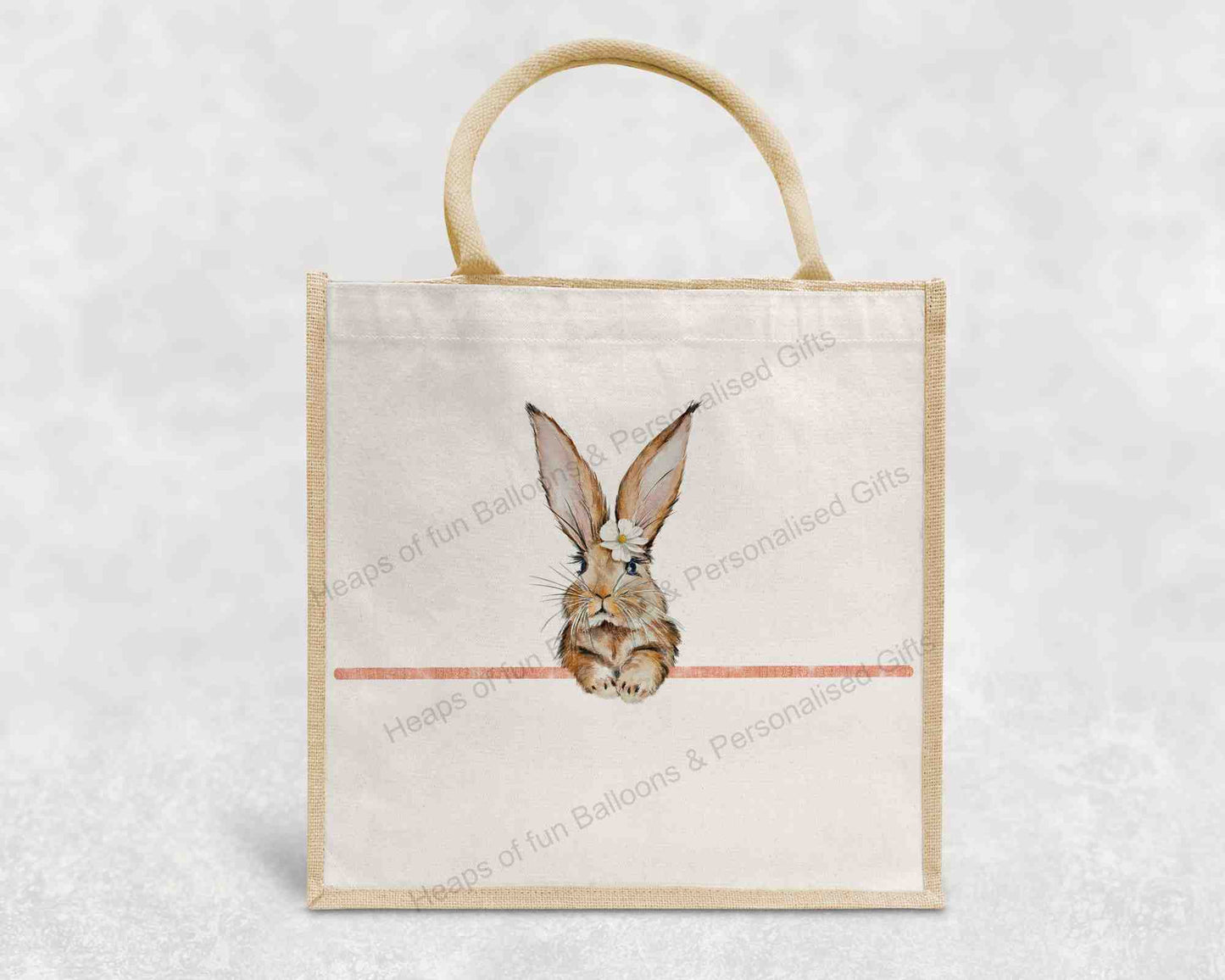 Bunny Eco-Friendly Jute Bag