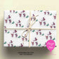 Personalised Butterfly Wrapping Paper | Custom Name Gift Wrap for Birthday, Retirement ,  & Any Special Occasion,  Animal Gift Wrap , From £2.99