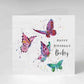 Personalised Butterfly Greeting Card - Any occasion