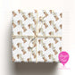 Personalised Cowboy Initial Wrapping Paper – Western Name Gift Wrap