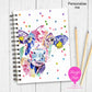 A5 Personalised Notebook – Cute Cow Design | Custom Name Journal