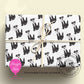Personalised Cute Cow Wrapping Paper | Custom Name Gift Wrap for Birthday, Retirement ,  & Any Special Occasion,  Farm Animal Gift Wrap , From £2.99