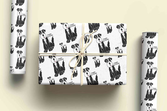 Cute Dog Wrapping Paper