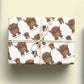 Cute Highland Cow Wrapping Paper