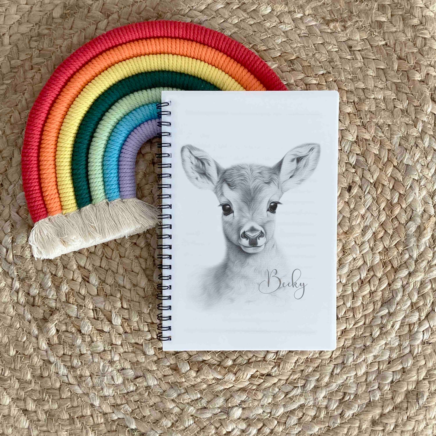 Sketchy Deer Notebook