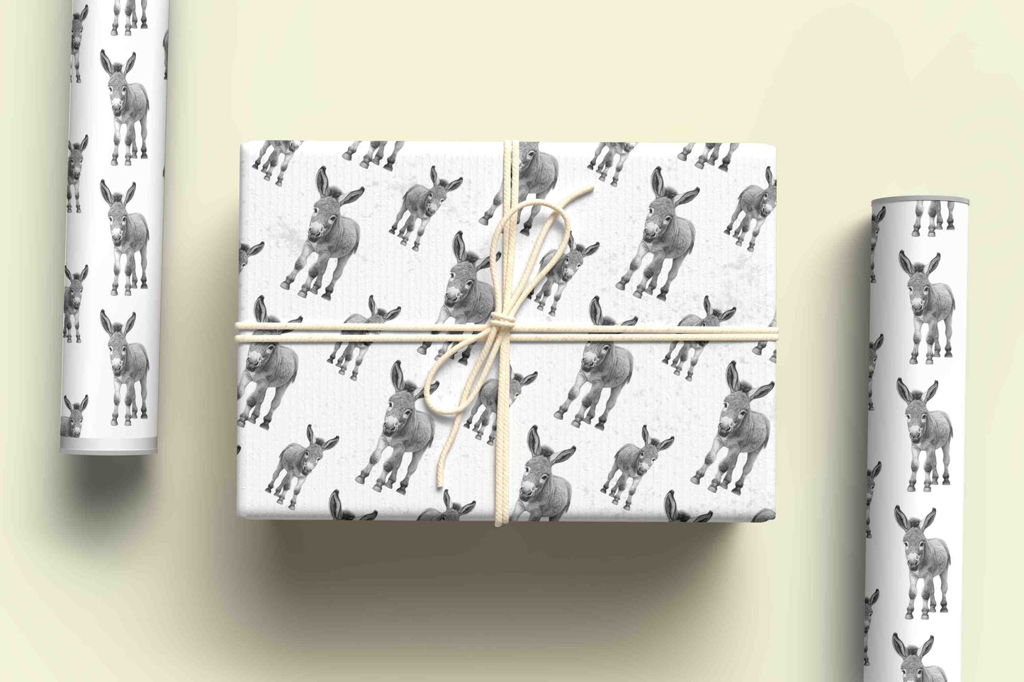Donkey Wrapping Paper