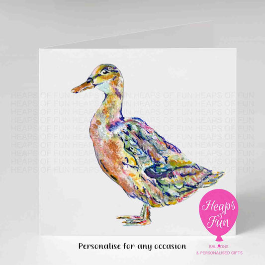Duck Greeting Card - for any occasion