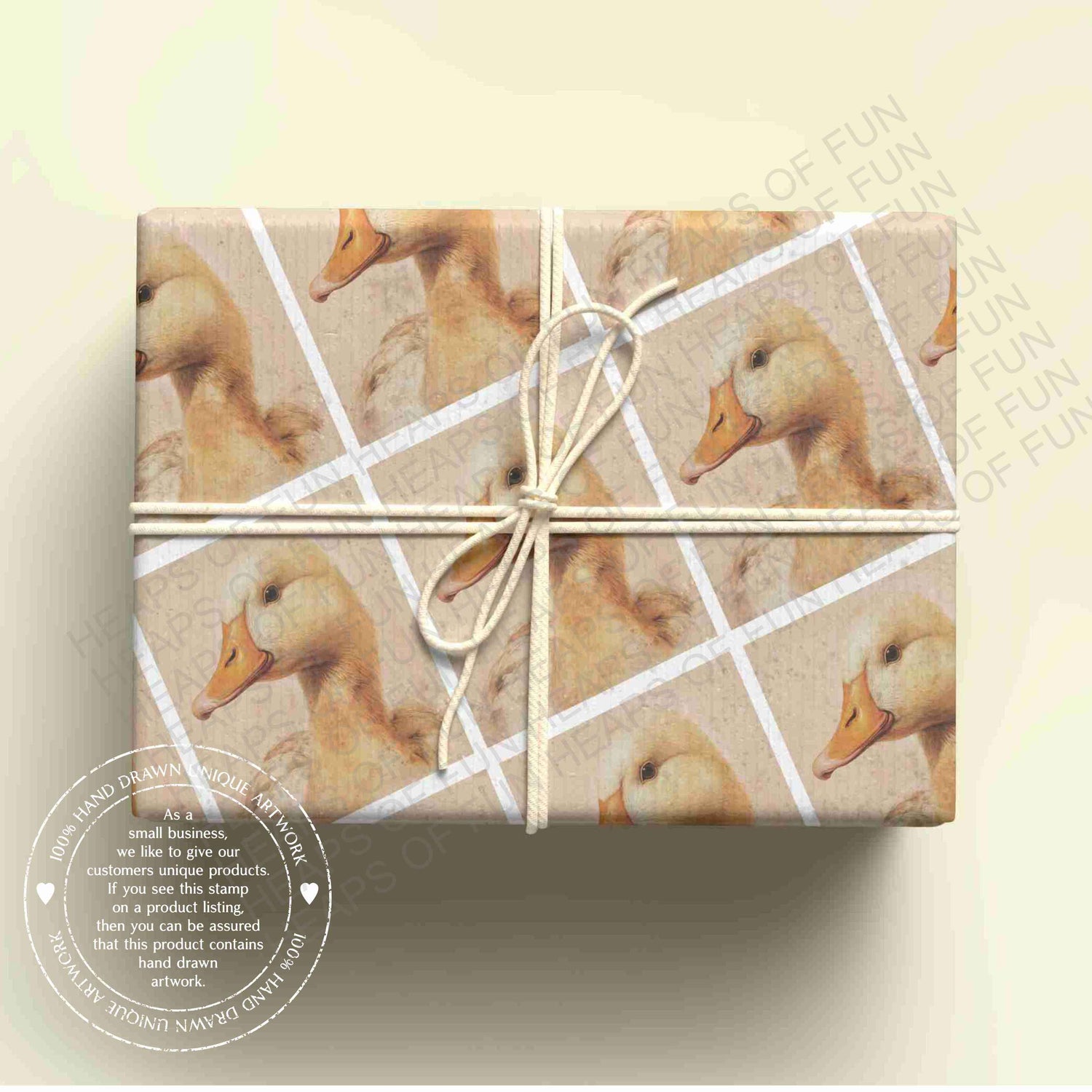 Animal Themed Wrapping Paper