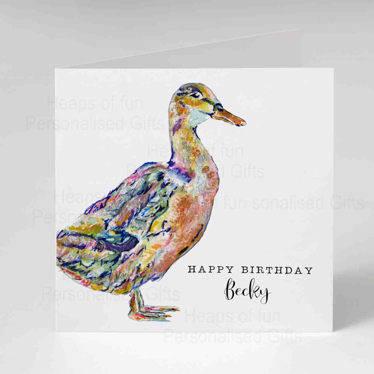 Duck Greeting Card - Any occasion