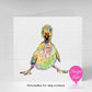 Duckling Greeting Card - for any occasion