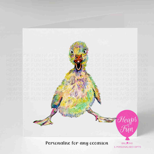 Duckling Greeting Card - for any occasion