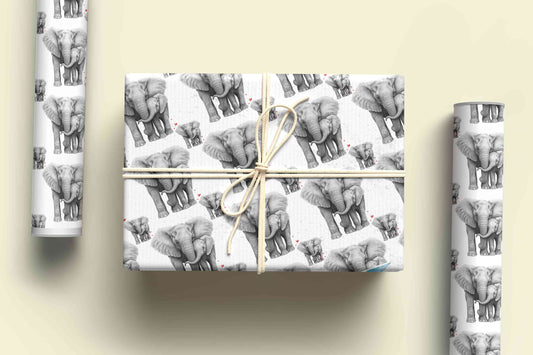 Elephant Wrapping Paper