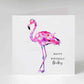 Flamingo Greeting Card - Any occasion