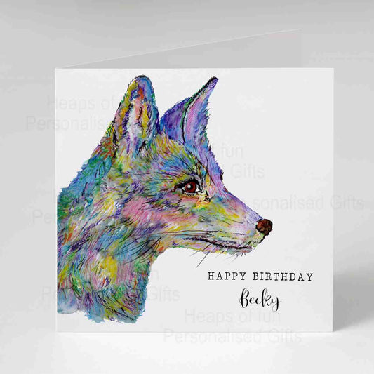 Fox Greeting Card - Any occasion