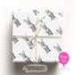 Personalised Fox Wrapping Paper – Custom Name Gift Wrap for Birthday, Retirement ,  & Any Special Occasion,  Animal Gift Wrap , From £2.99